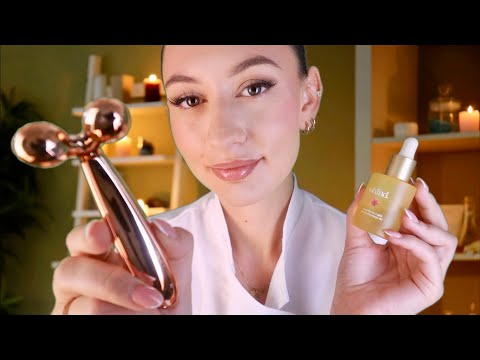 ASMR Summer Spa Facial Treatment ☀️ Face Massage & Personal Attention For Sleep