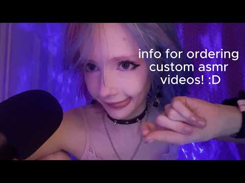 Asmr custom video announcement! :D