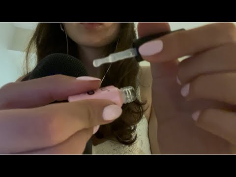 ASMR Tapping On My Favourite Nail Products 💅🏼