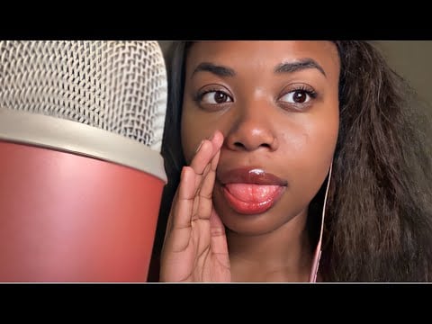 ASMR FAST AND AGGRESSIVE MOUTH SOUNDS + INAUDIBLE WHISPERS & HAND SOUNDS 