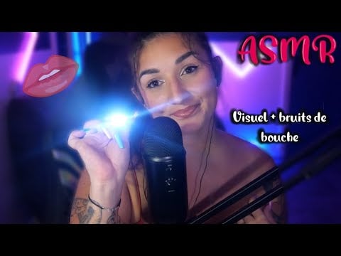 ASMR : SUIS LA LUMIÈRE 😍 (+ léger bruits de bouche)