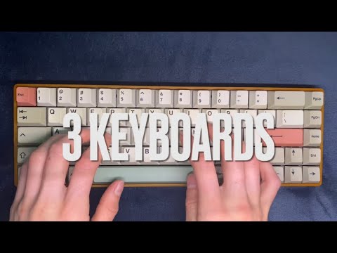 keyboard tapping ASMR but it progressively gets more fast & aggressive