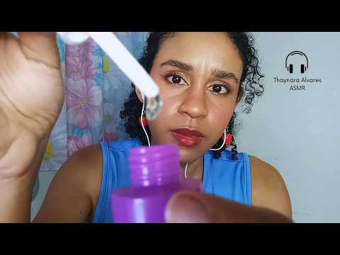 ASMR Comprinhas : Testando Produtos Novinhos para o Rosto e Olhos!