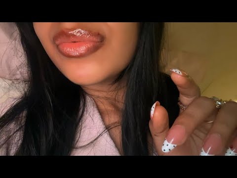 ASMR~ LoFi Mouth Sounds, Trigger Words, Inaudible & Hand Movements (Upclose & Perosnal)