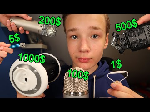 $1 Microphone VS $1,000 Microphone ASMR #2