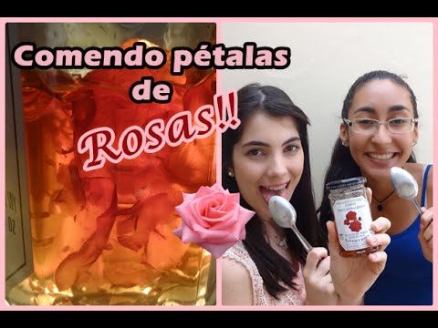 Experimentando geléia que tem PÉTALAS DE ROSAS!