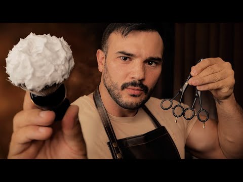 ASMR | Gentle Haircut Before You Sleep - Safe Male ASMR Personal Attention