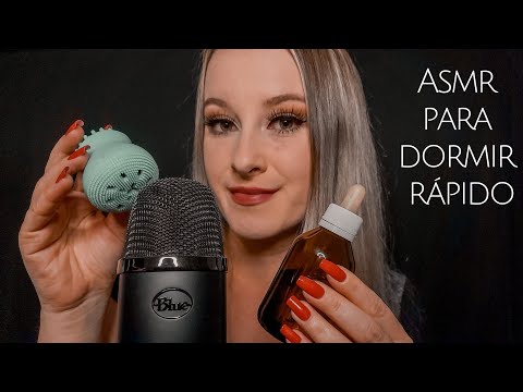 ASMR COM OS MELHORES GATILHOS NO BLUE YETI | BINAURAL | Sons relaxantes para dormir rápido