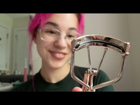 ASMR getting you ready with me (calm personal attention)