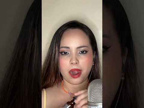 asmr mascando chiclete