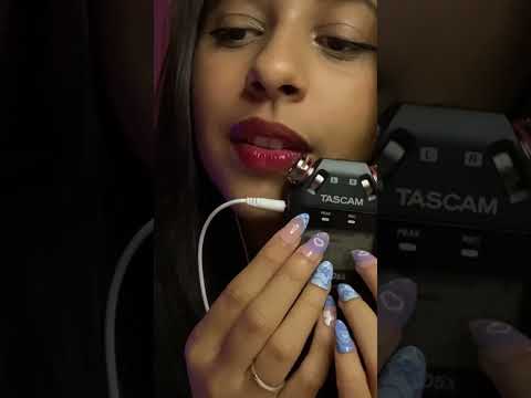 Vcs ja sabem que o TASCAM É O MEU PREFERIDO ❤️✨ #asmr #sonsdeboca #asmrvideo #shortvideos