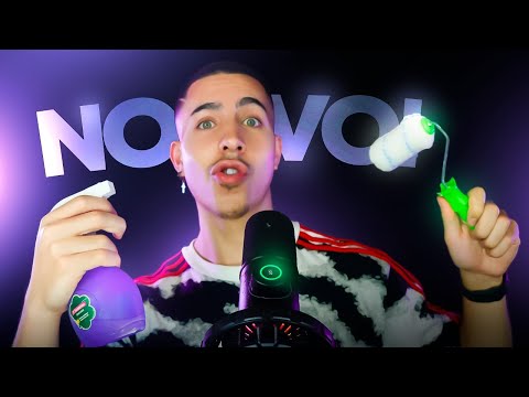 ASMR TESTANDO MICROFONE NOVO – SINTA NOVOS ARREPIOS