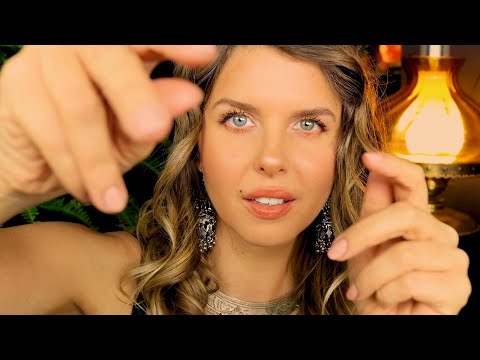 "Pulling & Plucking" Rainy ASMR REIKI Hand Movements (No Talking)