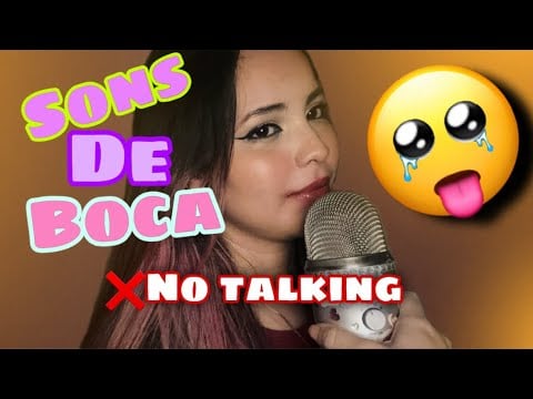 Asmr sons de boca rápido (no talking) som de tesoura invisível (scssors ) ✂️ tijeras