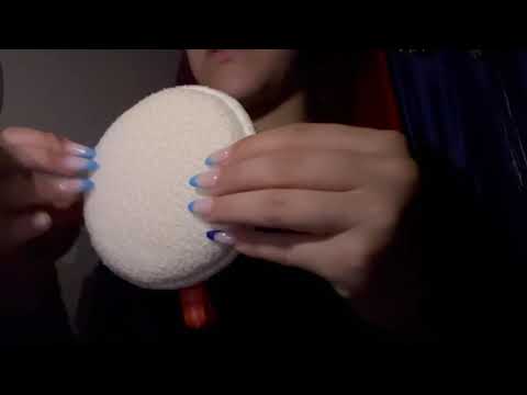 ASMR haul 💄•Tapping/scratching, crinkles• WHISPERED