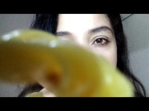 ASMR caseiro Fazendo depilação com cera no seu rostinho
