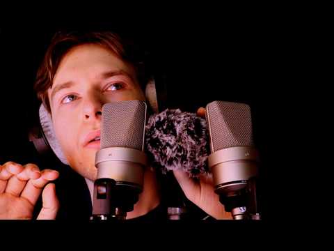 ASMR Mic Brushing with Gentle Rain Sounds