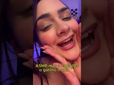 ASMR Mas a Cada 10 SEGUNDOS o Gatilho MUDA! ⏱️✨