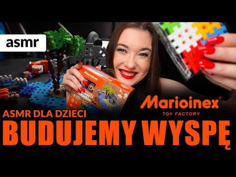 MARIOINEX budujemy wyspę Skarbów! ASMR PO POLSKU DLA DZIECI