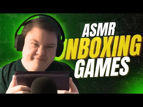 ASMR UNBOXING | XBOX GAME SOUNDS | CONTROLLER SOUNDS