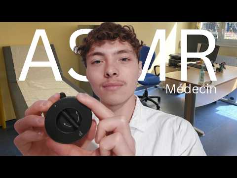 ASMR: Roleplay👨‍⚕️Infirmier scolaire check-up annuel👨‍⚕️