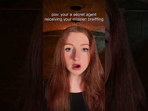 secret agent 🤫 #asmr