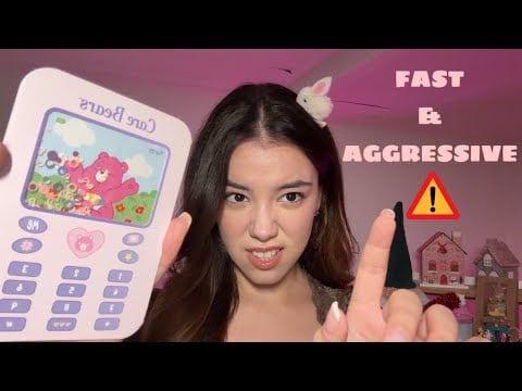 ASMR for People with ADHD | Fast & Aggressive Version💨🫧
