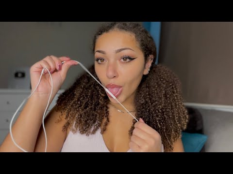 Tingly LOFI ASMR 🤤 (mic nibbling, mouth sounds, inaudible whispers)