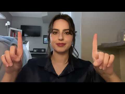 asmr quick eye checkup