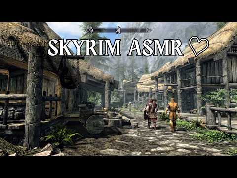 Skyrim ASMR 😴 Nostalgic Tingles & Whispers 🏹