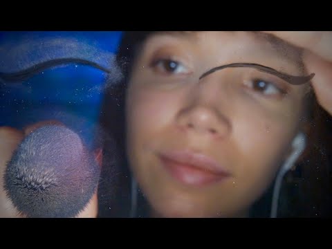 ASMR | Je te maquille pour de vrai (sur la vitre)