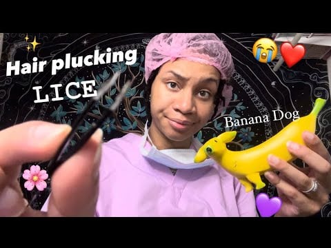 ASMR - School Nurse Check Your Lice (Rose)
