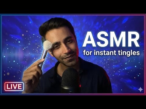 🔴 ASMR Live | Ultimate Tingles ✨ Deep Sleep 😴 and Relaxation 😇