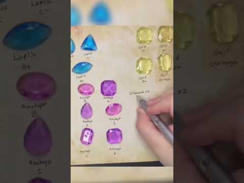 Counting the RAREST Minecraft gems… #asmrtriggers