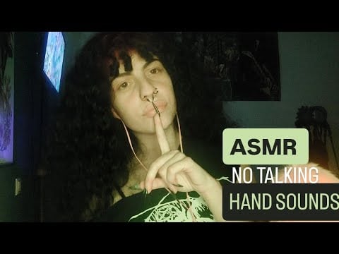 ASMR 5 mins of Pure HAND SOUNDS (NO TALKING)