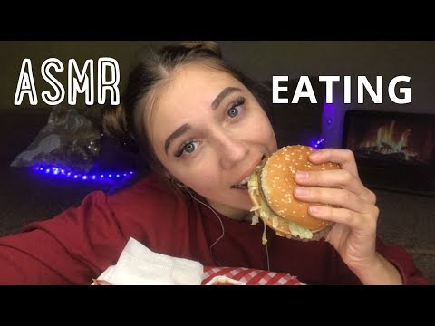 АСМР Макдональдс БИГ МАК меню. Звуки еды 🍔🍟 ASMR McDonald's BIG MAC menu. Eating sounds