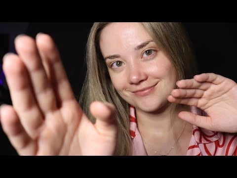 ASMR UNINTELLIGIBLE Whispers FACE TOUCHING & Random Sounds Ear to Ear