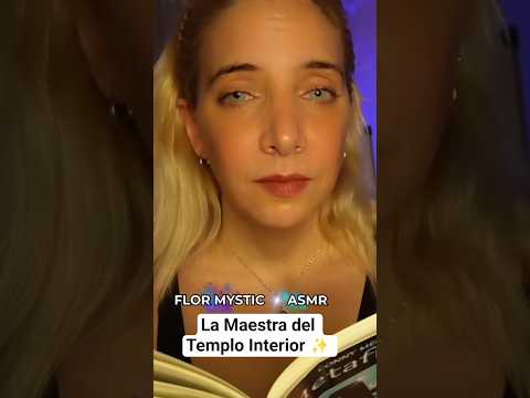 ASMR LA MAESTRA DEL TEMPLO INTERIOR #asmr #asmrfantasía #asmrmágico #asmrdormir #relax