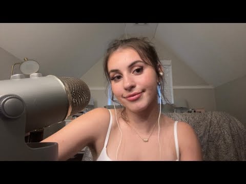 ASMR- Clicky mouth sounds + Visuals