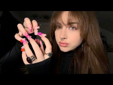 ASMR| Relaxing Long Nails Tapping (No Talking) 💋💅🏻