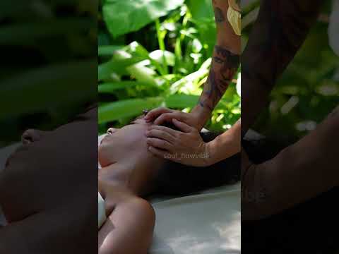 ASMR scalp massage