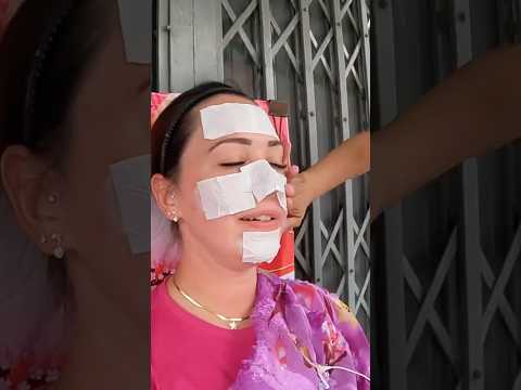 Facial callejero para remover puntos negros 😳✨ #facial #skincare #short #travel