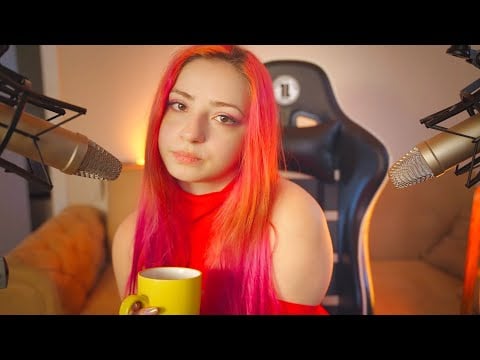💧 ASMR Sounds of Drinking Water + Echoes flowing into your outh