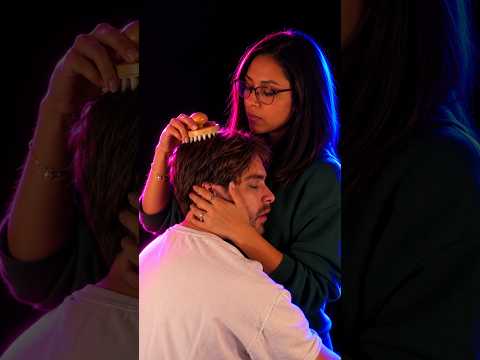My Brain Never Tingled This Much Before 🫠 #ASMR #Massage #Couple