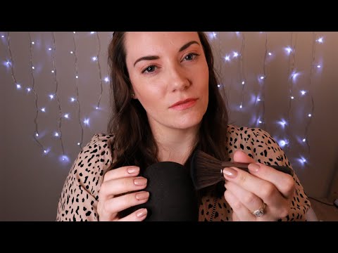 ASMR Gentle Mic Brushing and Scratching for Sleep