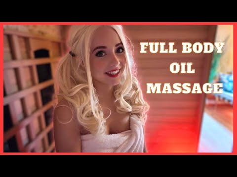 The Cute Girl In The Sauna (Flirts With You) ❤️[ASMR ROLEPLAY] Massage, Personal Attention