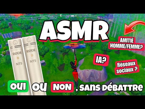 ASMR Français • OUI OU NON, SANS DÉBATTRE ! 😴 (chuchotement avec les rode NT5)