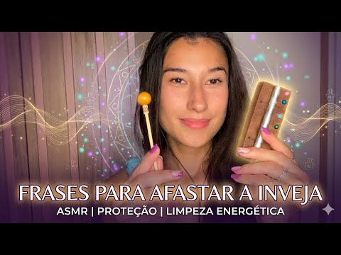 ASMR  te purificando, retirando toda energia negativa ! 
