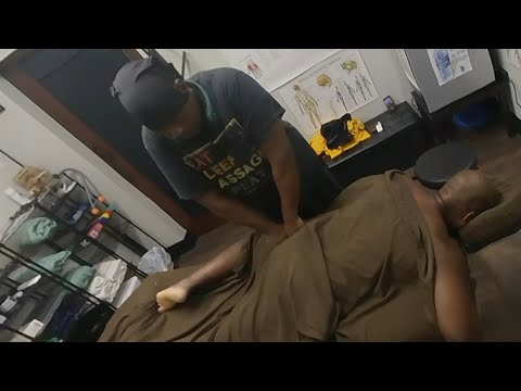 VR180 Robert's Leg Massage  (Part 5 of 9) Best seen in a VR Headset