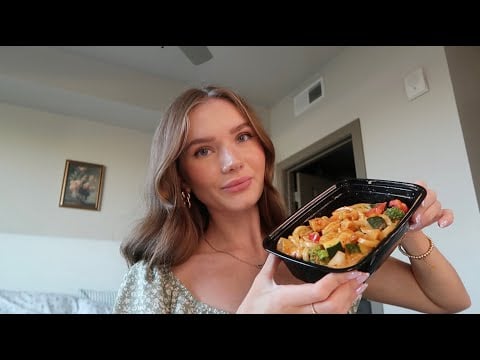 ASMR | eating chicken udon noodles *chewy sounds*
